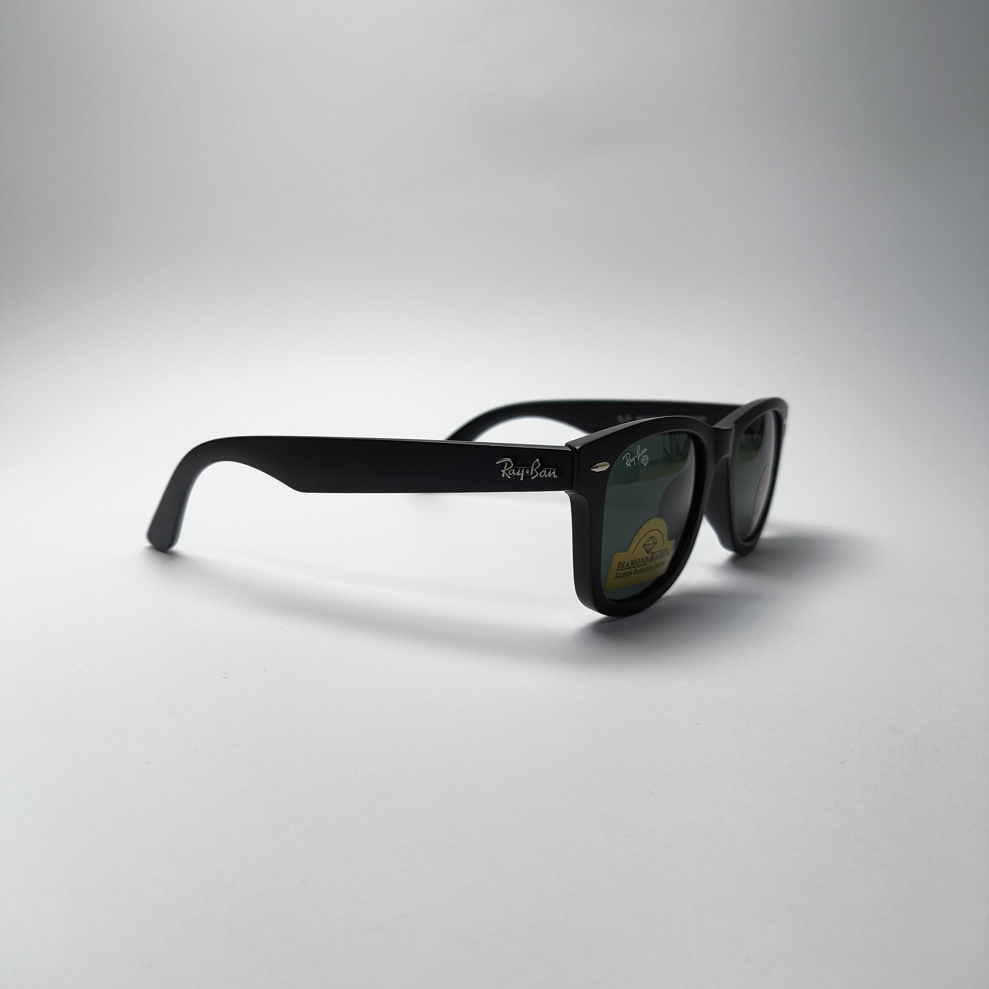 عینک آفتابی ریبن Ray ban مدل ۹۰۱ کائوچو عدسی شیشهای رفلکس